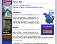 Tablet Screenshot of hawaii-map.org